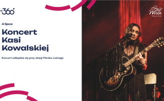 Baner promujący koncert Kasi Kowalskiej